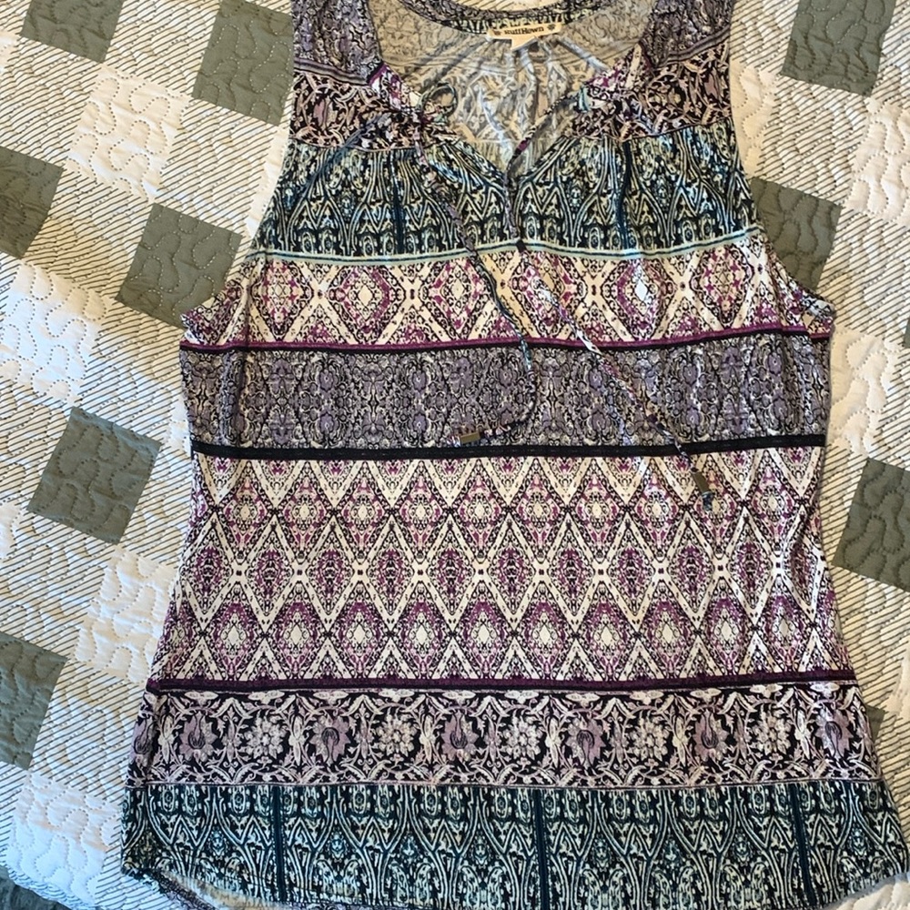 Purple tank